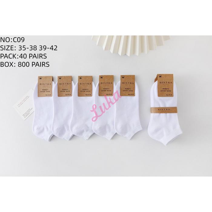Women's Low Cut Socks Bixtra C08