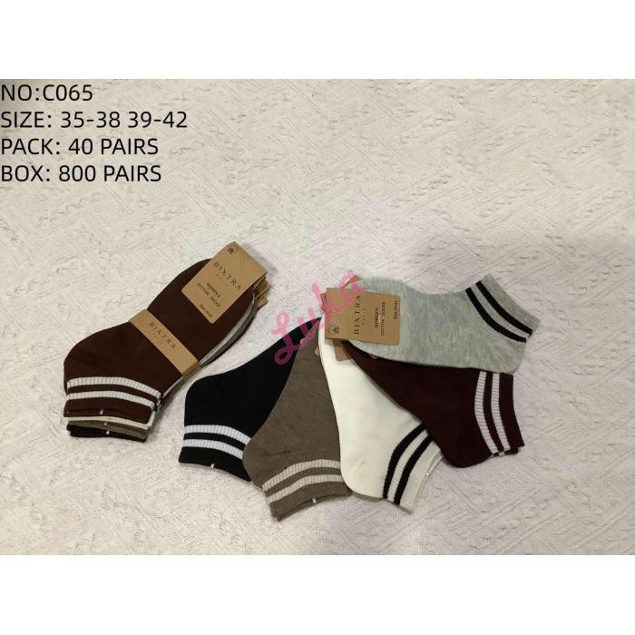 Women's Low Cut Socks Bixtra C064