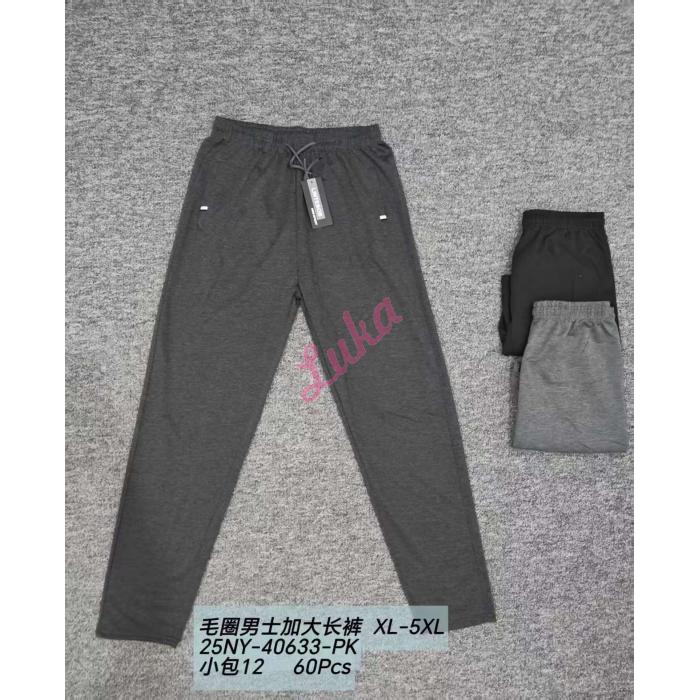 Spodnie dresowe męskie Lintebob 40632