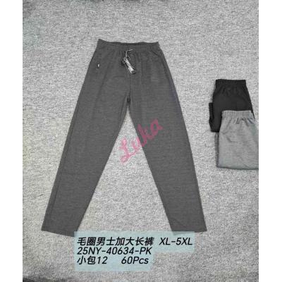 Spodnie dresowe męskie Lintebob 40633