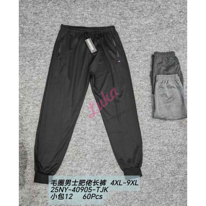 Spodnie dresowe męskie Lintebob 40634