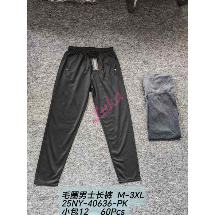 Spodnie dresowe męskie Lintebob 40906