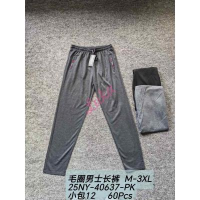 Spodnie dresowe męskie Lintebob 40638