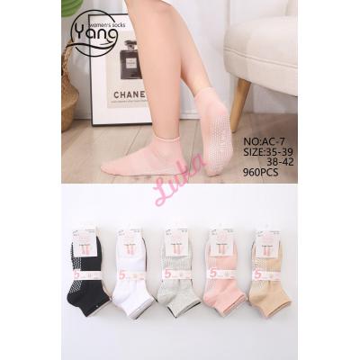 Women's low cut socks Yang Oemen AC-6 ABS