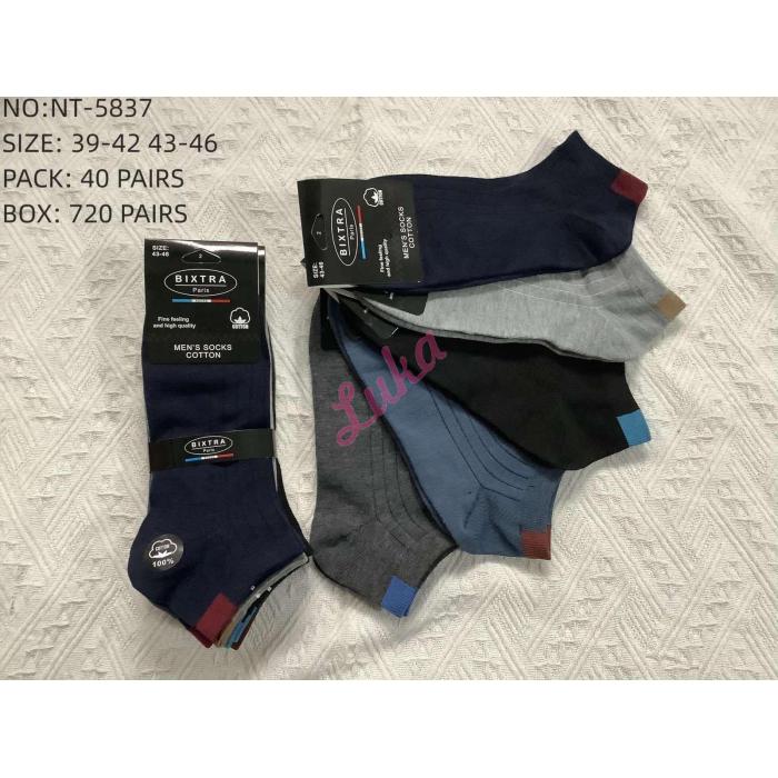 Men's low cut socks Bixtra NT-5837