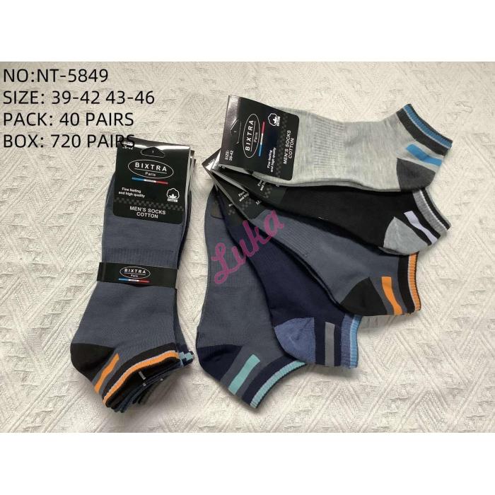 Men's low cut socks Bixtra NT-5837