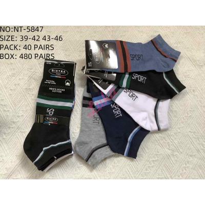 Men's low cut socks Bixtra NT-5860