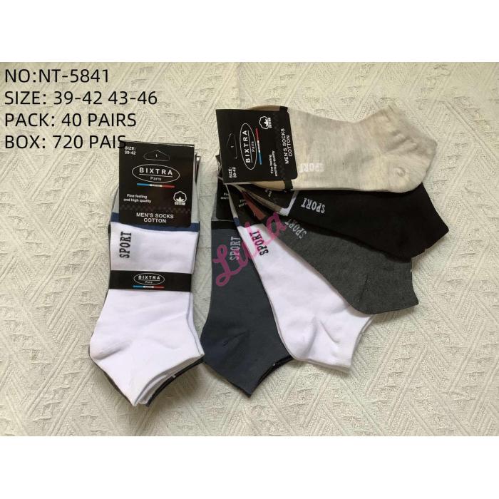 Men's low cut socks Bixtra NT-5847