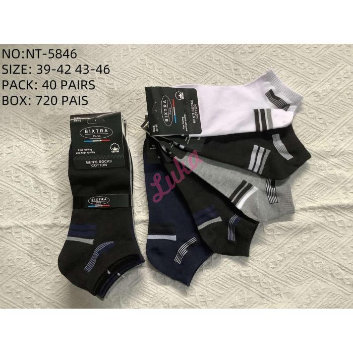 Men's low cut socks Bixtra NT-5842