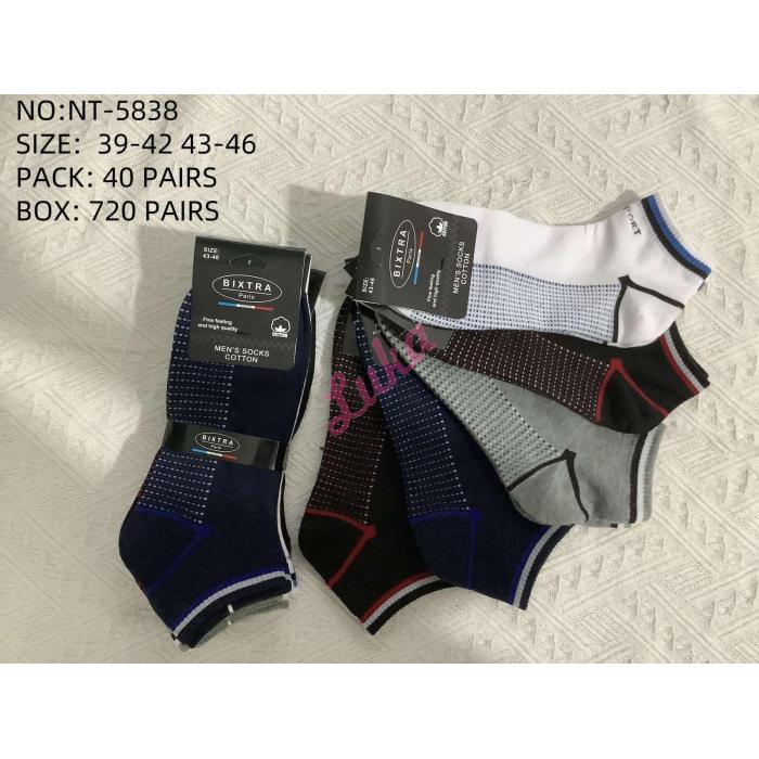Men's low cut socks Bixtra NT-5844