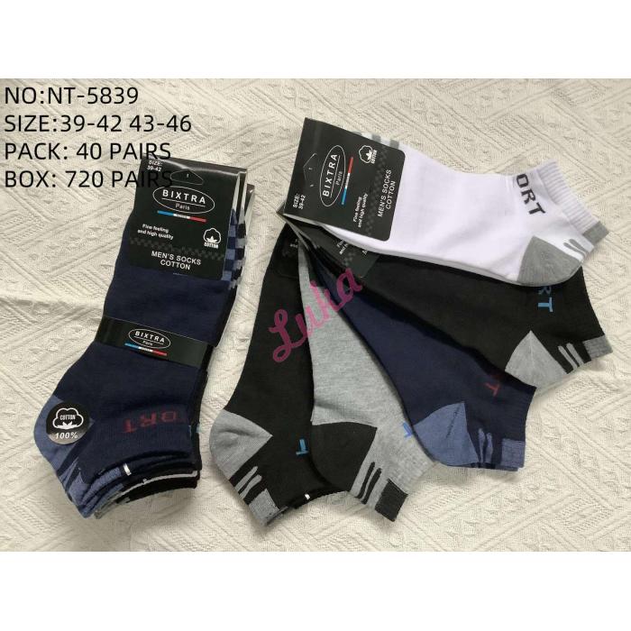 Men's low cut socks Bixtra NT-5838