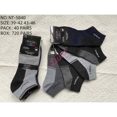 Men's low cut socks Bixtra NT-5844