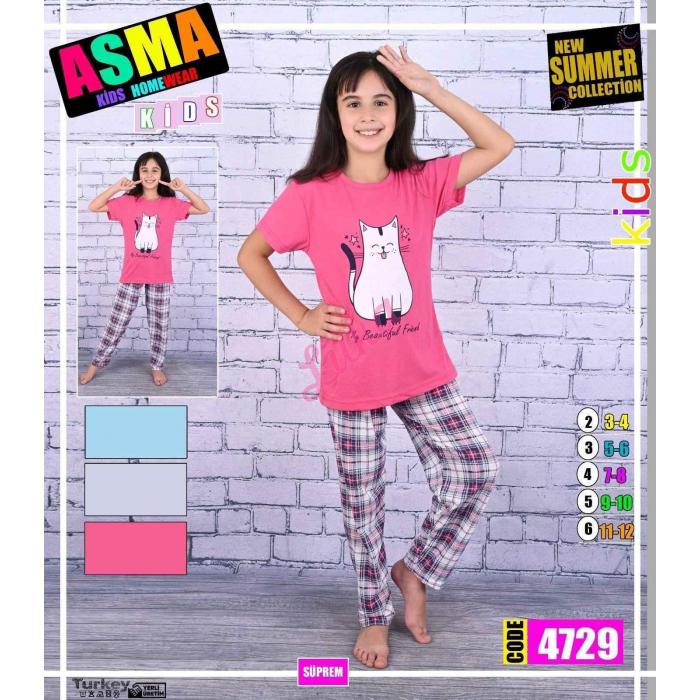Kid's turkish pajama Asma 4734