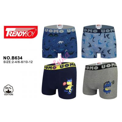 Bokserki młodzieżowe Trendy Boy B634