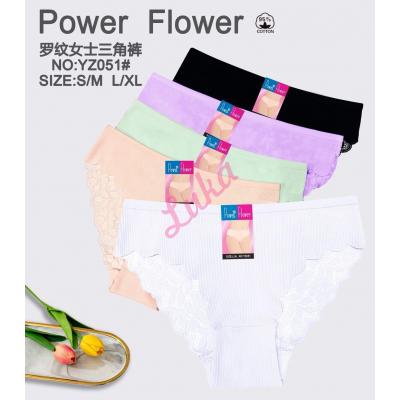 Women's panties Power Flower YZ051