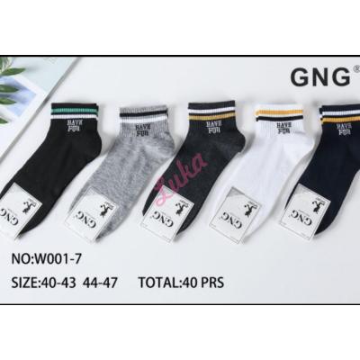 Men's low cut Socks GNG W001-7