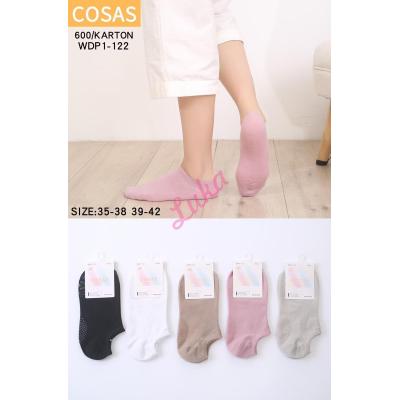Women's low cut socks Cosas WDP1-122