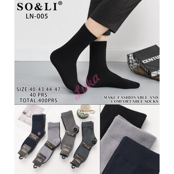 Men's socks SO&LI LN-001