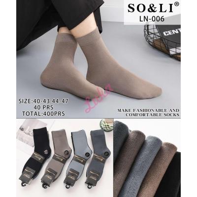 Men's socks SO&LI LN-006