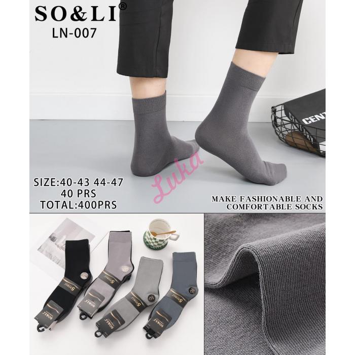 Men's socks SO&LI LN-006