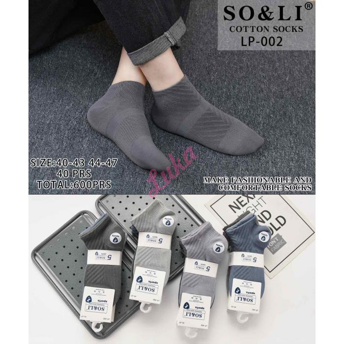 Men's socks SO&LI LP-001