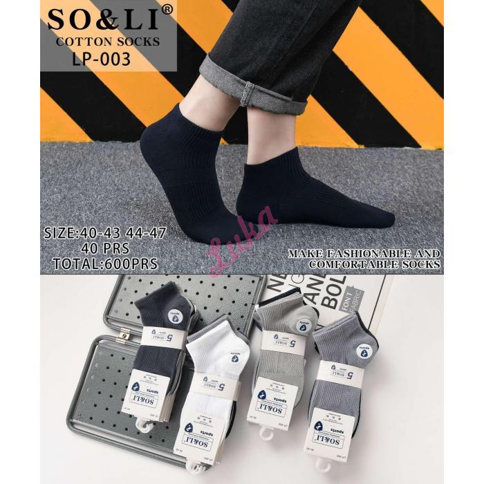Men's socks SO&LI LP-002