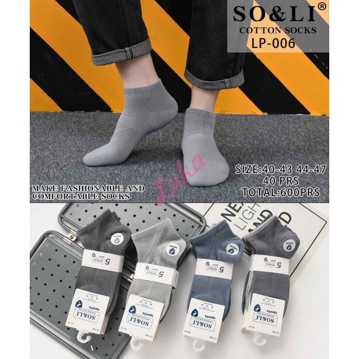 Men's socks SO&LI LP-005