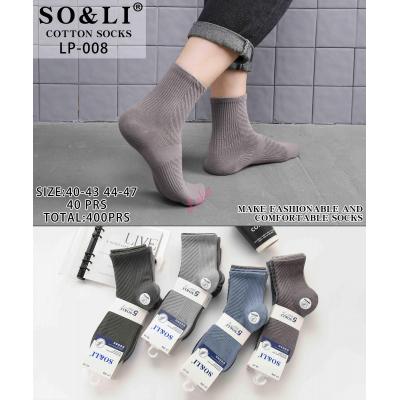 Men's socks SO&LI LP-008