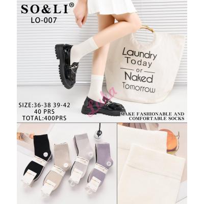 Skarpety damskie So&Li LO-001