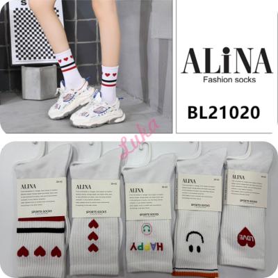 Women's socks Alina bl21020