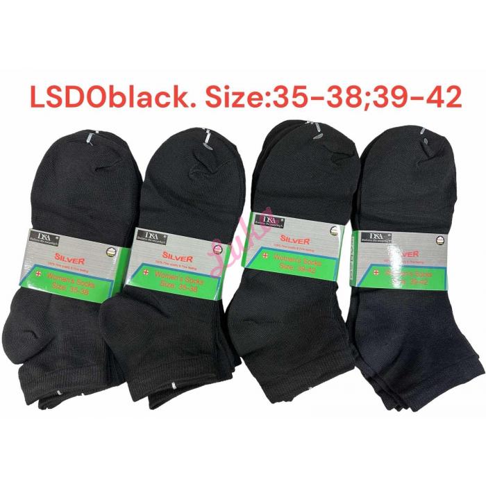 Skarpety damskie D&A LSD-0 black