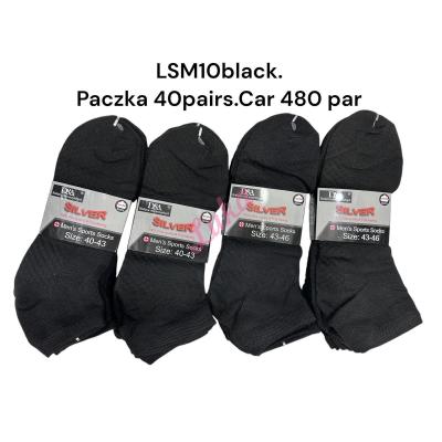 Men's low cut Socks D&A LSM-10 black