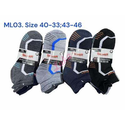 Men's low cut Socks D&A ML-003