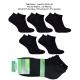 Men's low cut socks bamboo Silver MIX