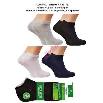 Stopki męskie bambusowe Silver mix