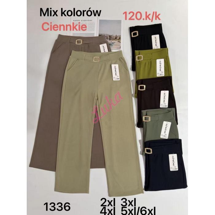 Spodnie damskie FYV LOWONG no-1336