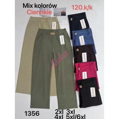 Spodnie damskie FYV LOWONG no-1356