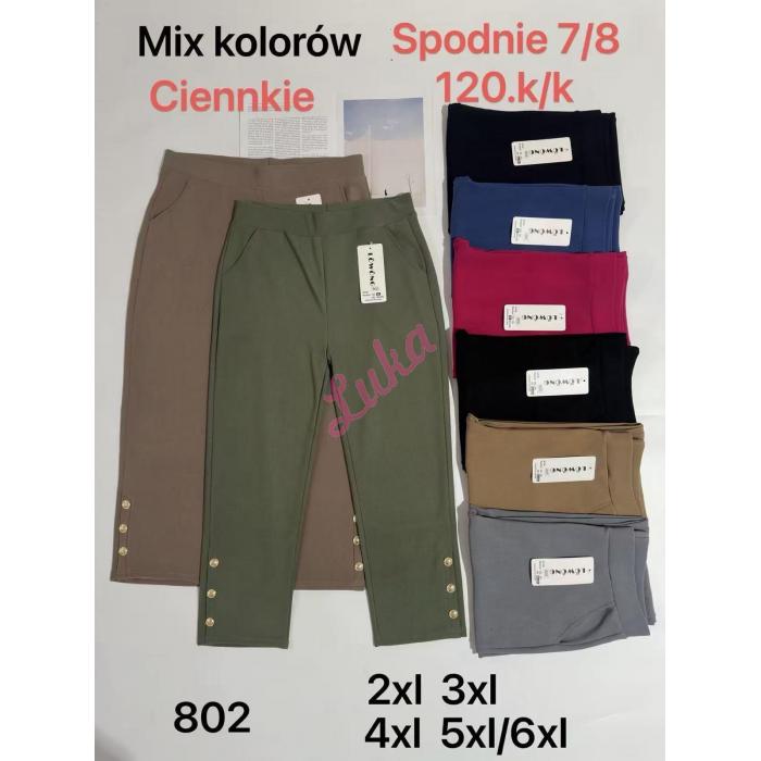 Spodnie damskie FYV LOWONG no-802