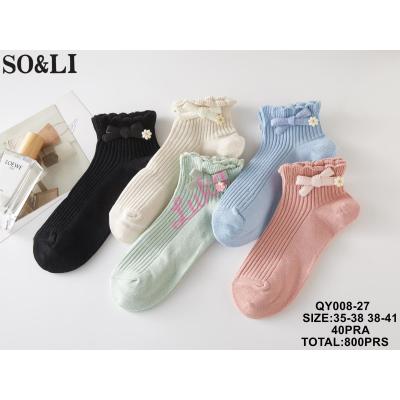 Women's Socks So&Li QY008-24
