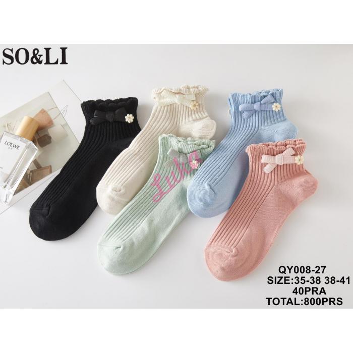 Women's Socks So&Li QY008-24