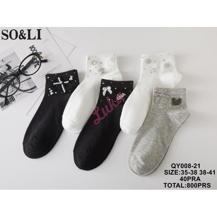Women's Socks So&Li QY008-27
