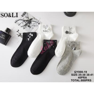 Women's Socks So&Li QY008-9