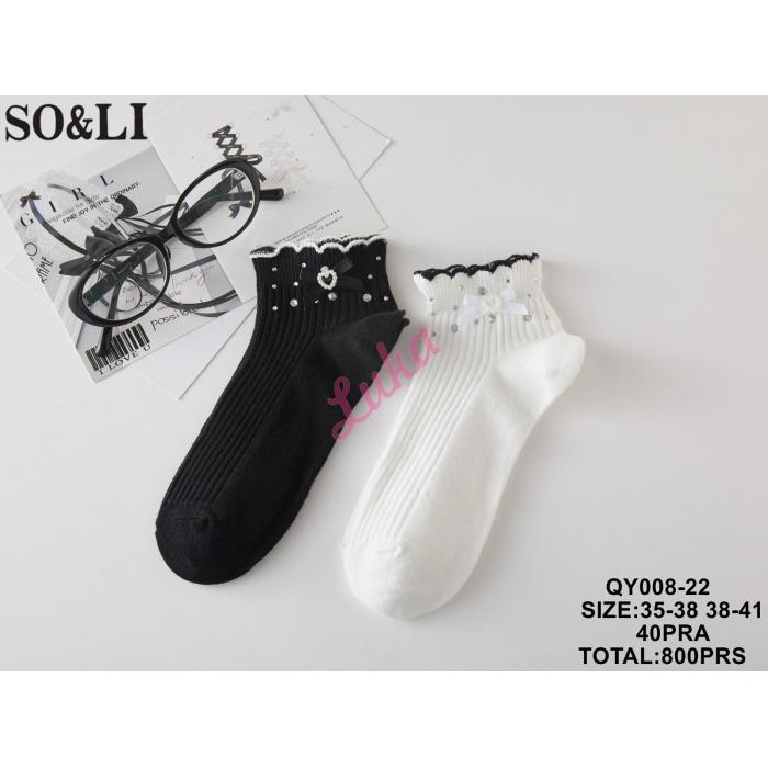 Skarpety damskie So&Li QY008-11