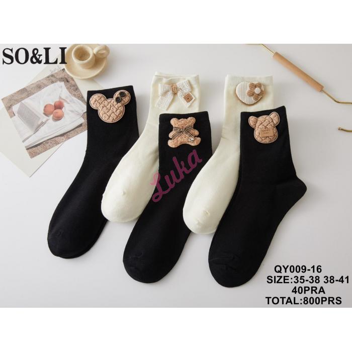 Women's Socks So&Li QY009-1