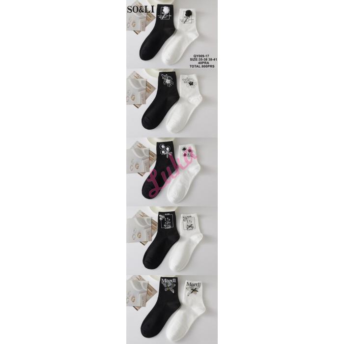 Skarpety damskie So&Li QY009-16