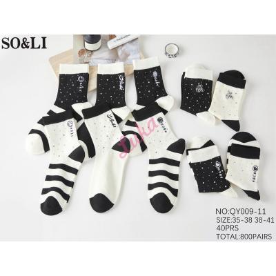 Women's Socks So&Li QY009-17