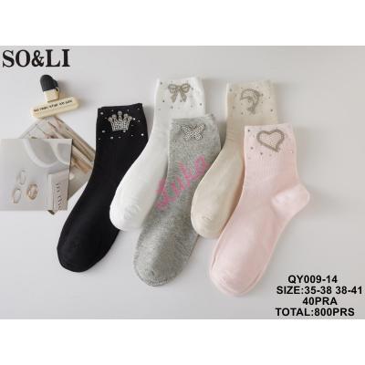 Women's Socks So&Li QY009-3