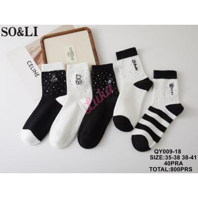 Women's Socks So&Li QY009-9