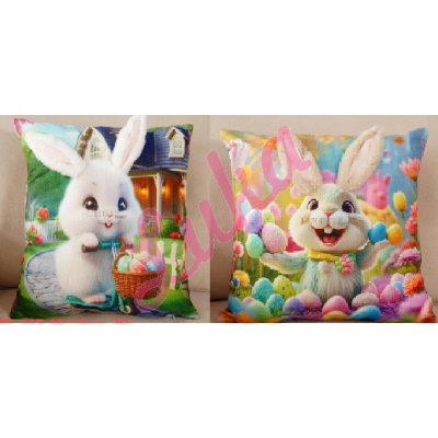 Poszewka welurowa z nadrukiem 3D 40x40 cm wlk-05