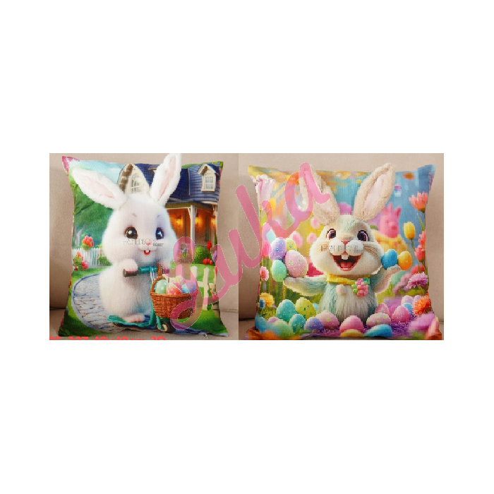 Pillowcase with print 3D 40x40 cm